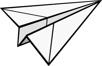 Paper Airplane Coaster