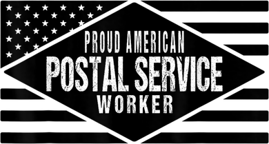 Proud American Postal Service Worker Patriotic US Flag Toddler Hoodie