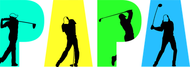 Papa Golfing Golf Towel