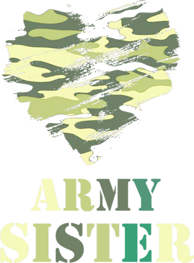 Proud Army Sister Funny Giftgreat Gift Camouflage Funny Gift Army Sister Tee Gif Toddler T-Shirt