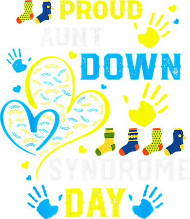 Proud Aunt T21 World Down Syndrome Awareness Day Toddler T-Shirt