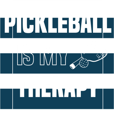 Pickleball As Therapy Hobby Sports Dinking Gift Kids Hoodie