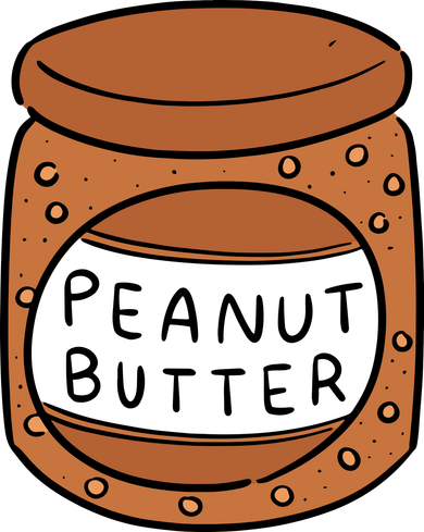 Peanut Butter Matching Kids Hoodie