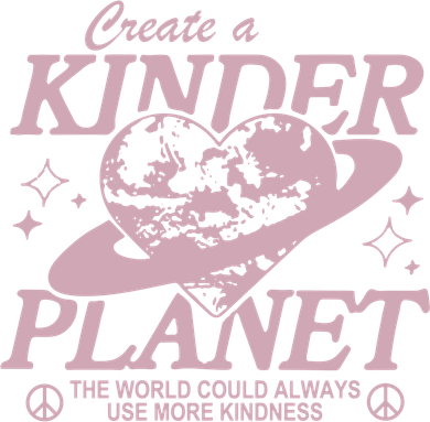 Planet Create A Kinder Choose Kindness Retro Women's Sweatshirt