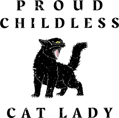 Proud Childless Cat Lady Kamala 2024 Election Political Kids T-Shirt