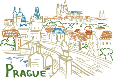 Prague City Charles Bridge Women's Sweatshirt