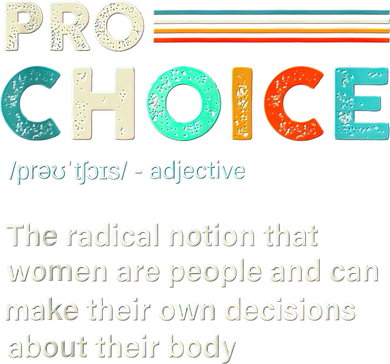 Pro Choice Definition Feminist Women's Rights Retro Vintage Tank Top Women's Long Sleeve Shirt