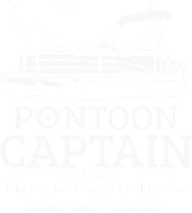 Pontoon Captain Definition Funny Pontoon Boat Boating Gift Doggie Tank