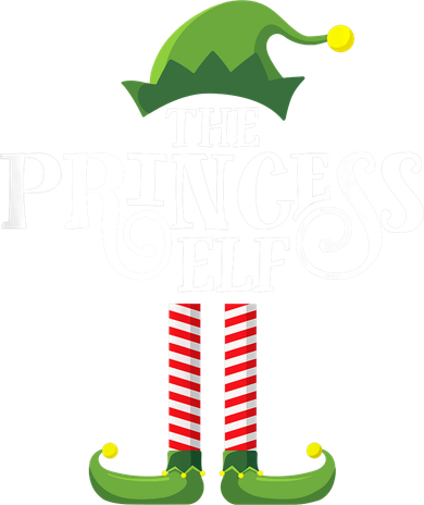 Princess Cute Elf Matching Family Group Christmas Party Coaster