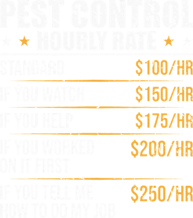 Pest Control Exterminator Pest Controller Hourly Rate Doggie Tank