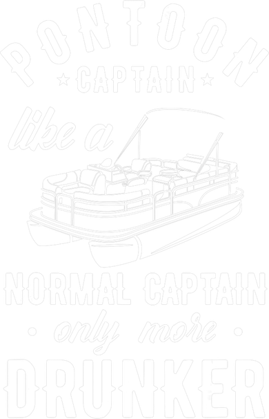 Pontoon Captain Funny Pontoon Captain Drunker Toddler Hoodie