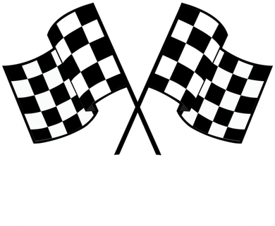Pit Crew For Race Car Parties White Banner Doggie Tank