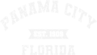 Panama City Florida Fl Vintage Athletic Established Button