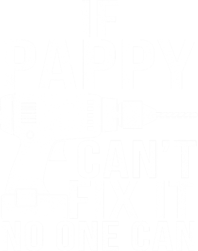 If Pappy Can't Fix It No One Can Kids Sweatshirt