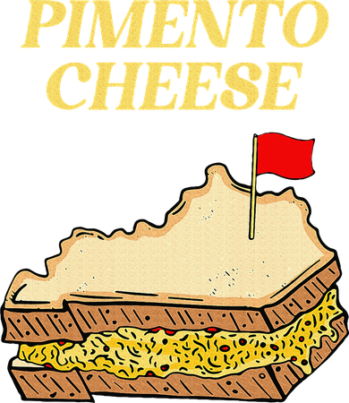 Pimento Cheese Golf Coaster