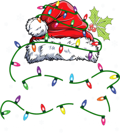 Papa Claus Gift For Christmas Lights Women's Long Sleeve Shirt