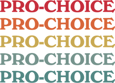Pro Choice Retro Vintage Kids Long Sleeve Shirt
