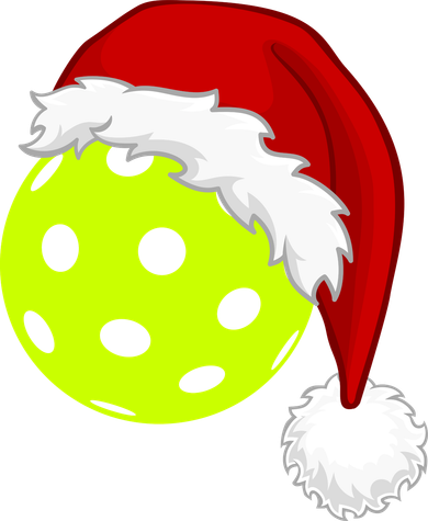 Pickleball Christmas Sana Hat Doddie Hoodie