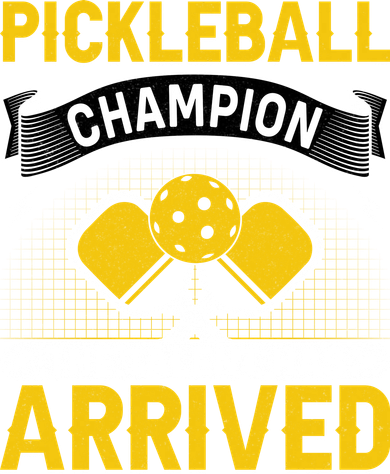 Pickleball Champion The Talent Hat Arrived Women's Tank Top