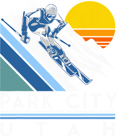 Park City Utah Retro Ski Sweatshirt