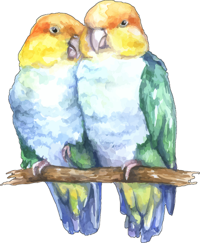 Pineapple Conure Watercolor Bird Kids T-Shirt