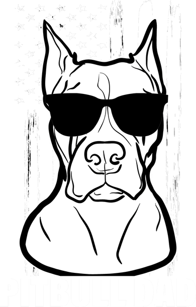 American Pitbull Dad Coffee Mug