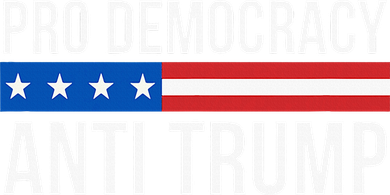 Pro Democracy Anti Trump Women's Long Sleeve Shirt
