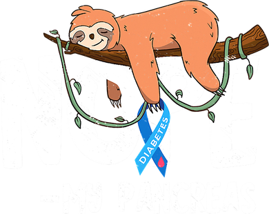 Pancreas Diabetes Awareness Blood Sugar Diabetic Sloth T1D Toddler Hoodie