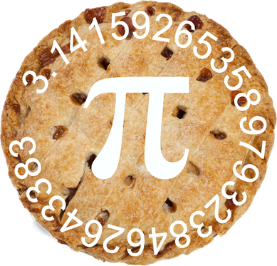 Pi Day Apple Pie 3.14 Cool Numbers Coaster