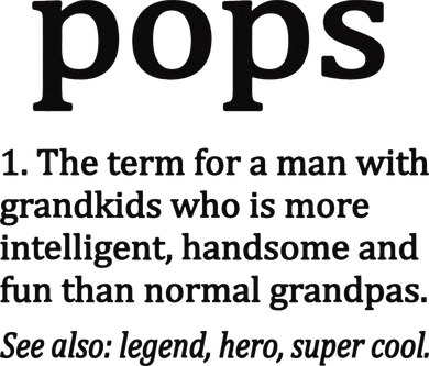 Pops Definition Funny Pops Grandpa Pajama Set