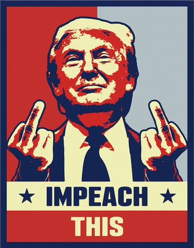 Pro Donald Trump Gifts Republican Conservative Impeach This Transport Backpack