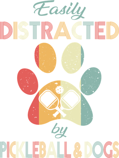 Pickleball Easily Distracted Kids Sweatshirt