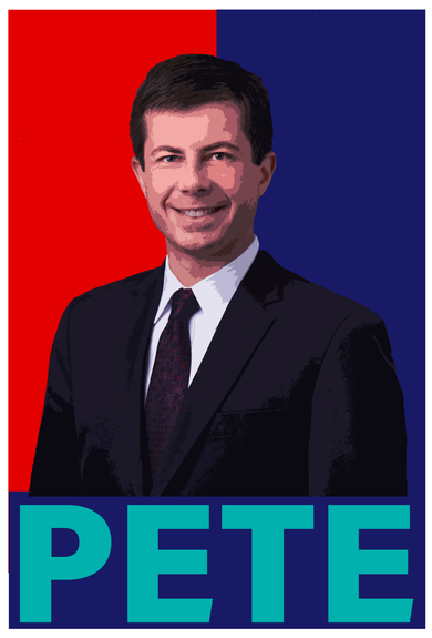 Pete Buttigieg Button