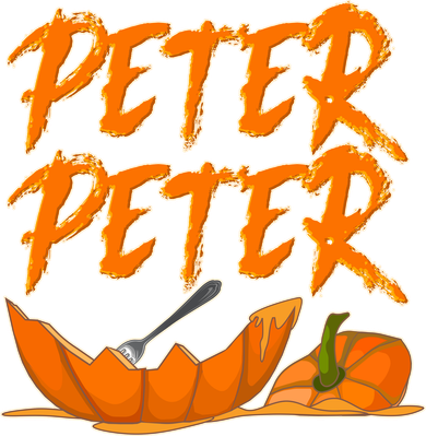 Peter Peter Pumpkin Eater- Pumpkin Face Women's T-Shirt