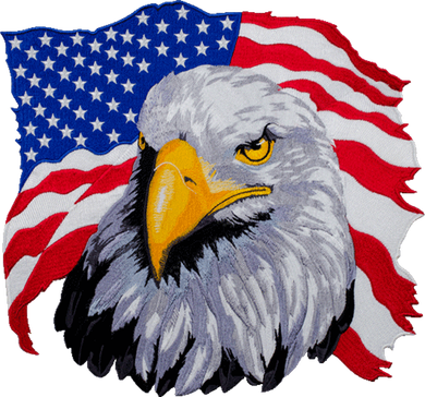Patriotic Eagle USA American Flag Women's Tank Top