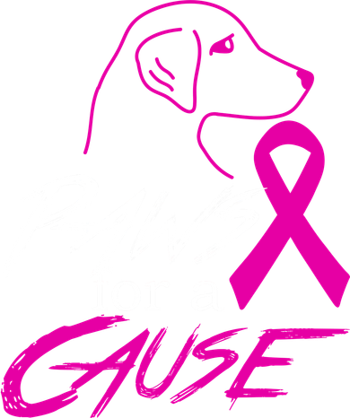 Paws For A Cause Breast Cancer Women's T-Shirt