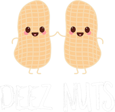 Peanut Food Funny Kawaii Cute Meme Deez Nuts Joke Gift Golf Towel