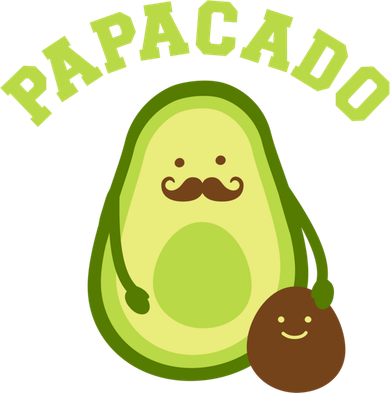 Papacado Funny Gift For New Dad Or Daddy Announcement Gift Women's Long Sleeve Shirt