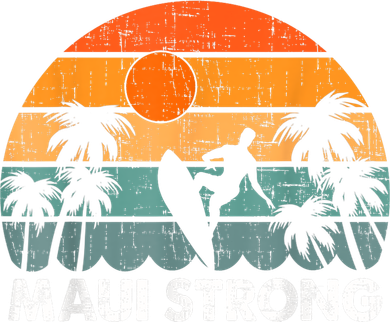 Pray For Maui Hawaii Strong Maui Button