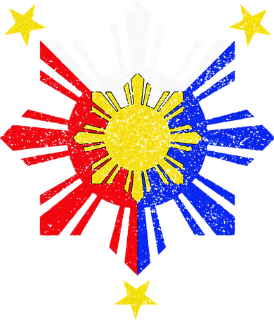 Pinoy Filipino Philippine Flag Sun Toddler Long Sleeve