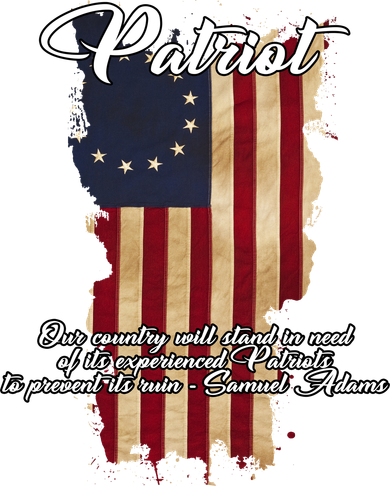 Patriot Founding Fathers Quote Betsy Ross Flag Tumbler