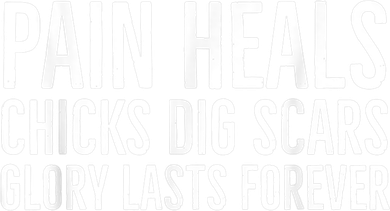 Pain Heals Chicks Dig Scars Glory Lasts Forever Kids Hoodie