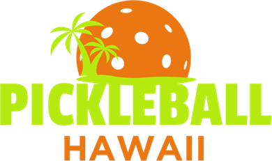 Pickleball Hawaii Palm Tree Gift Backpack