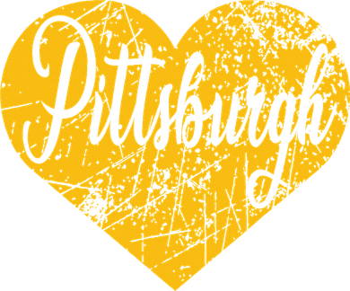 Pittsburgh Heart Ornament