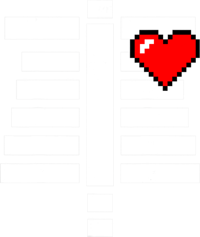 Pixelated Heart Pixel Skeleton Costume Halloween Gaming Toddler Hoodie