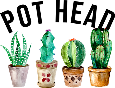Pot Head Succulent Plant Lover Gift Funny Gardening Plant Women's Tank Top