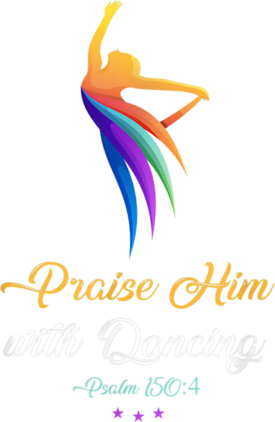 Praise Him With Dancing Christian Worship Dancer Girl Kids Long Sleeve Shirt