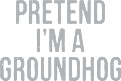 Pretend Im A Groundhog Lazy Halloween Costume Kids Sweatshirt