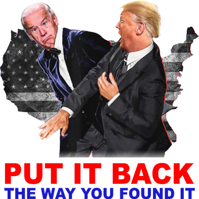 Put It Back The Way You Found It Donald Trump Anti Biden Doggie Tank