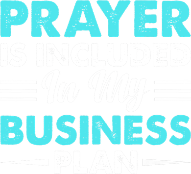 Prayer Is Included In My Business Plan Funny Boss Premium Women's Hoodie